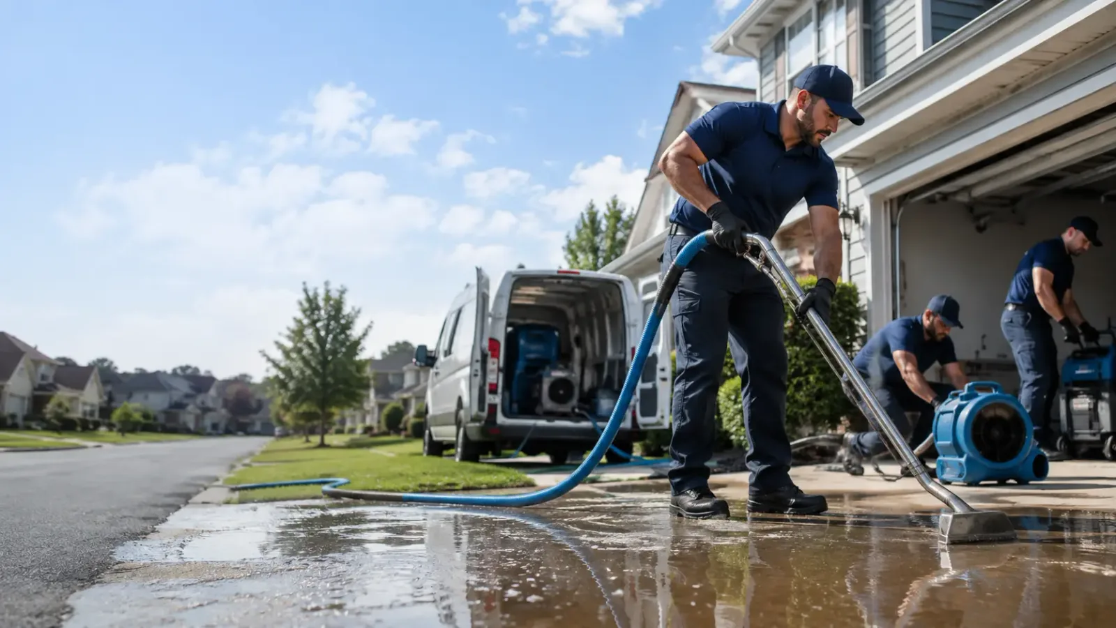 Flood Damage Restoration in Kellnersville, WI